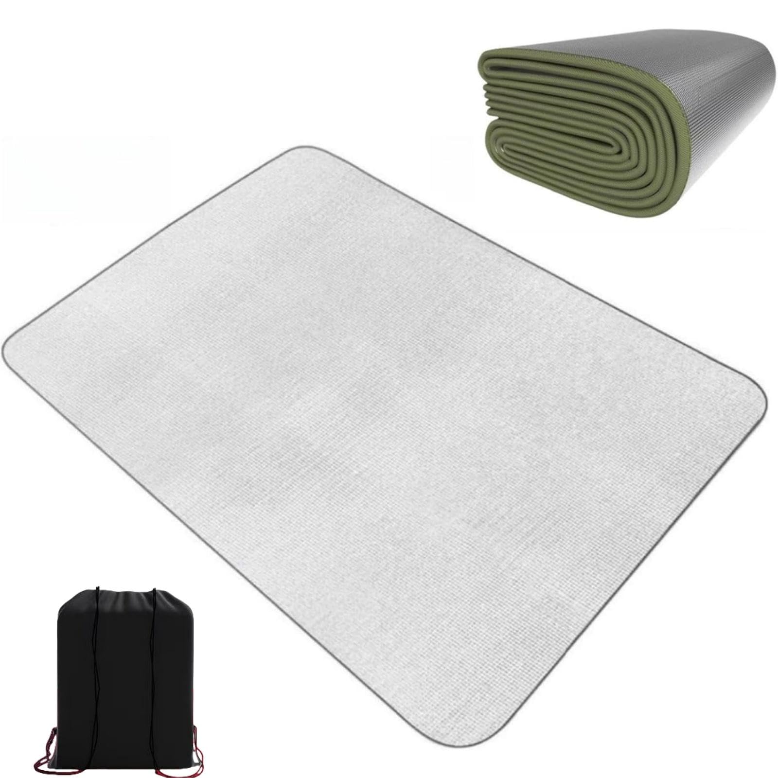 キャンプ用品　銀マット　リビングシート Amazon.co.jp: 銀マット 極厚 9mm キャンプ用 (90/100/120/150/180/200